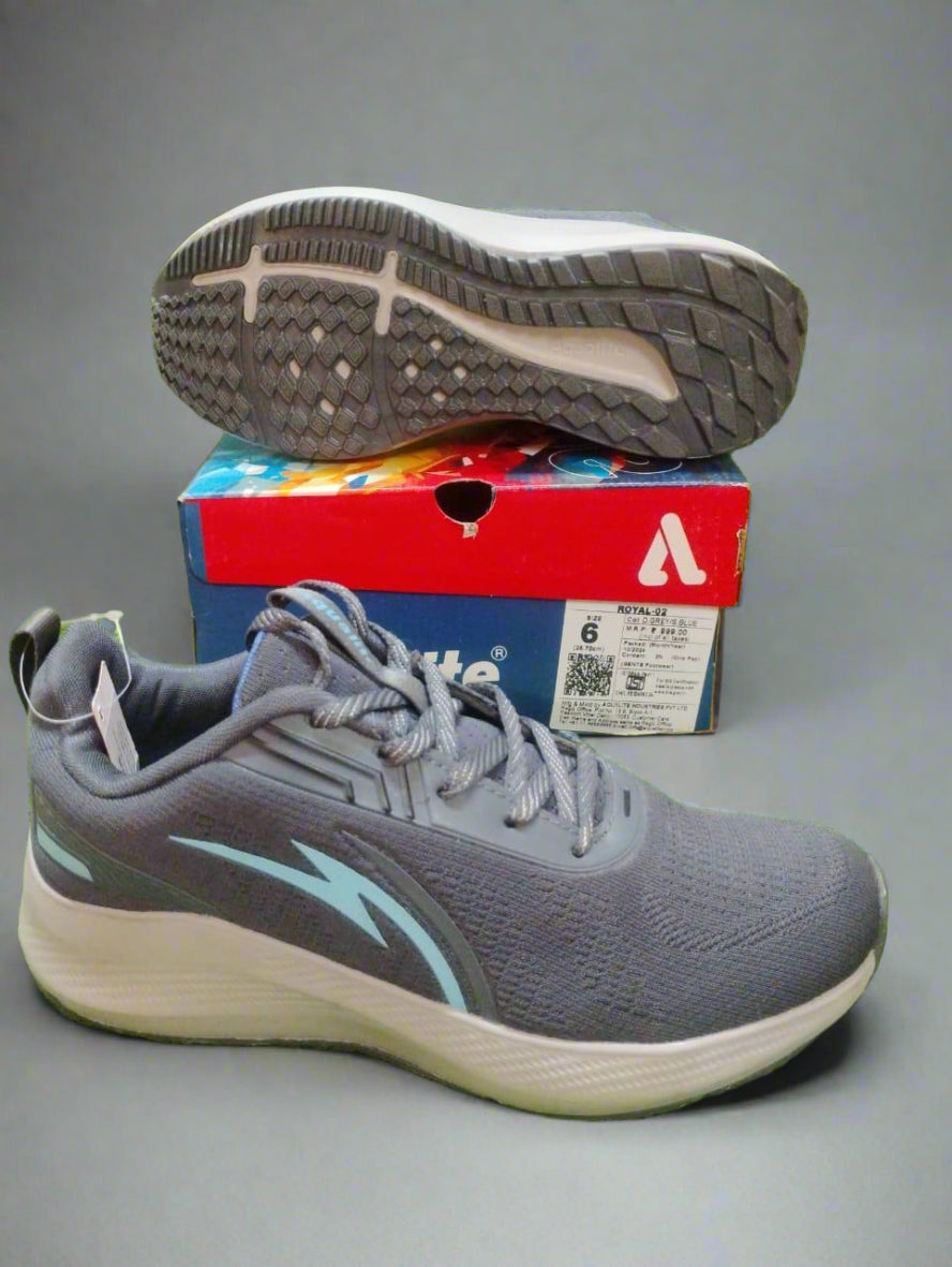 Aqualite Royal-02 Men's Shoes | Grey | Buy Online India