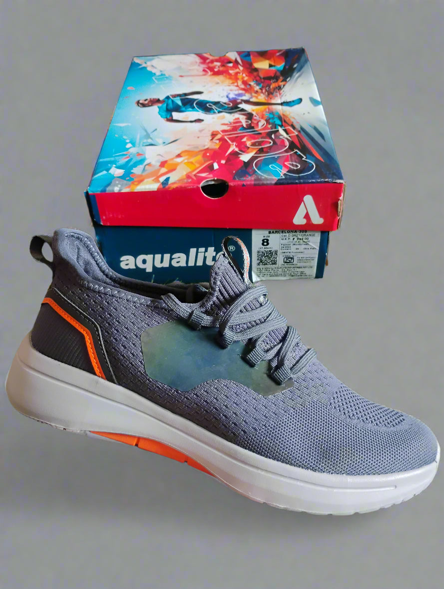 Aqualite Barcelona-300 Men's Shoes | Grey | Buy Online India