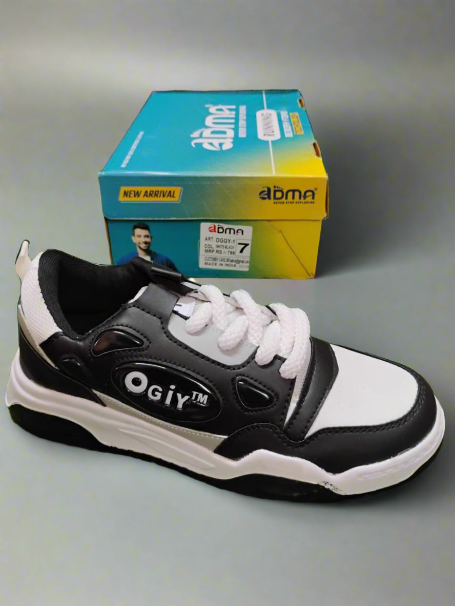 ADMA OGGY-1 Men's Sports Shoes | White | Buy Online India