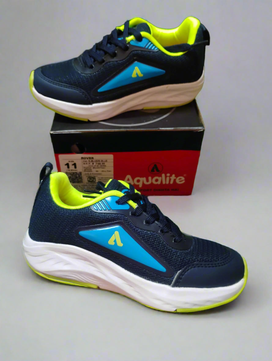 Aqualite Rover Men's Shoes | White & Navy | Buy Online India