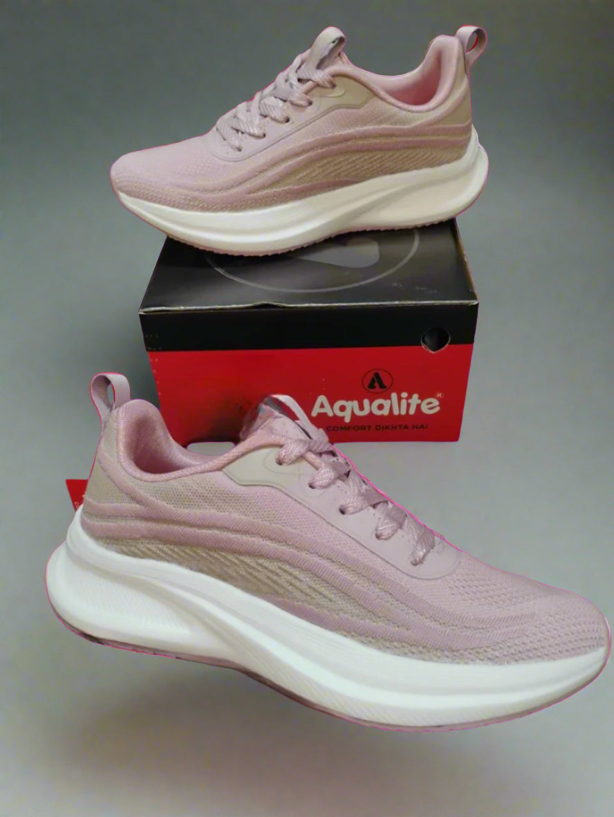 Angel 201 Women's Sports Shoes | Pink & Yellow | Buy Online India
