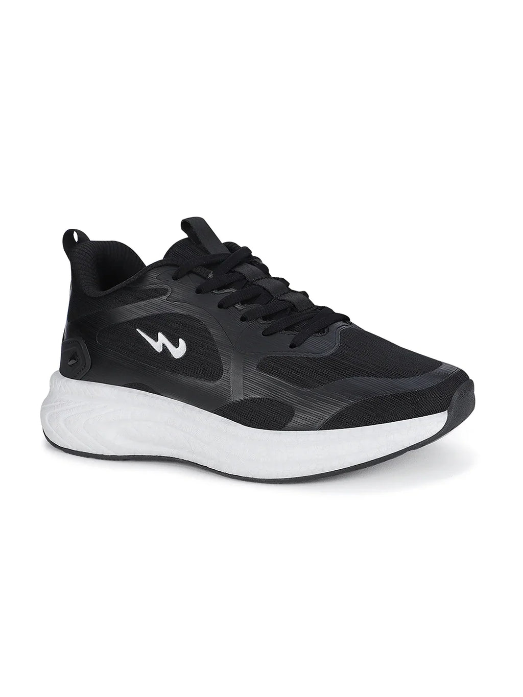 Campus SNUG Men's Sports Shoes | Black | Buy Online India