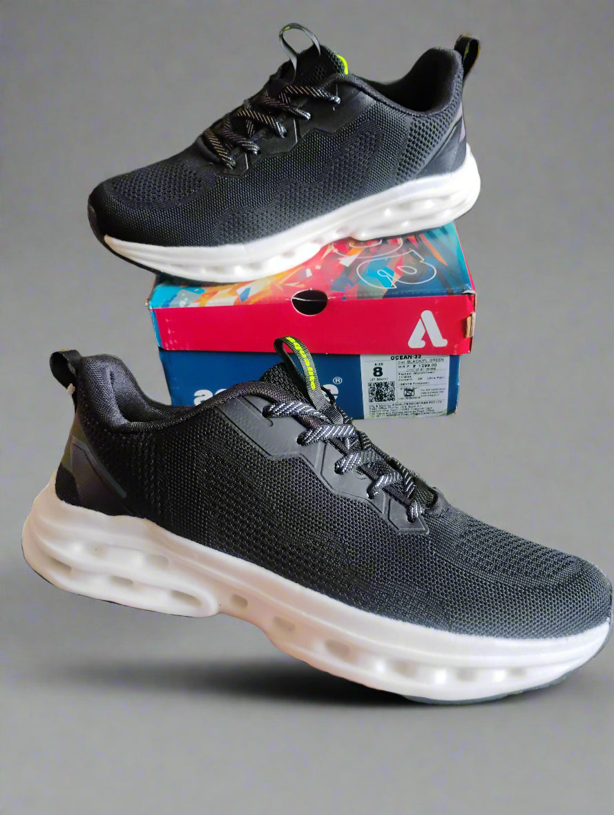 Aqualite Ocean-33 Men's Shoes | Black | Buy Online India