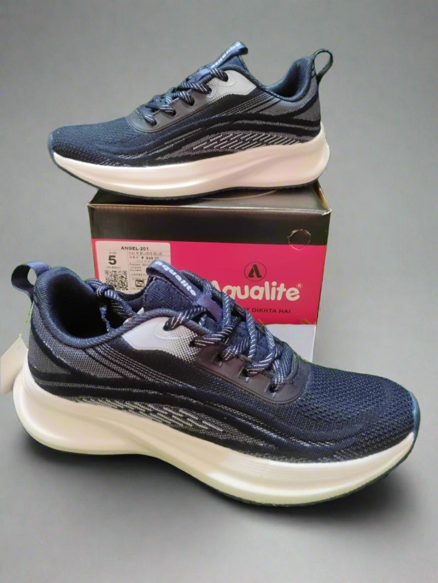 Aqualite Angel-201 Men's Sports Shoes | Navy | Buy Online India
