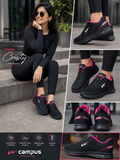 Campus Women's Cristy – Black / Rani Pink
